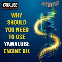 Why should you need to use Yamalube engine oil in your bike?